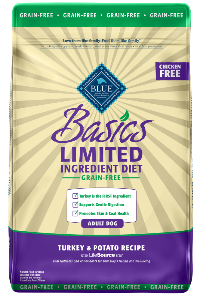 Blue Buffalo Basics Grain Free Adult Turkey and Potato Dry Dog