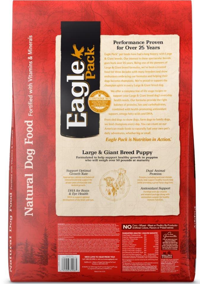 Eagle pack small breed dog food sale