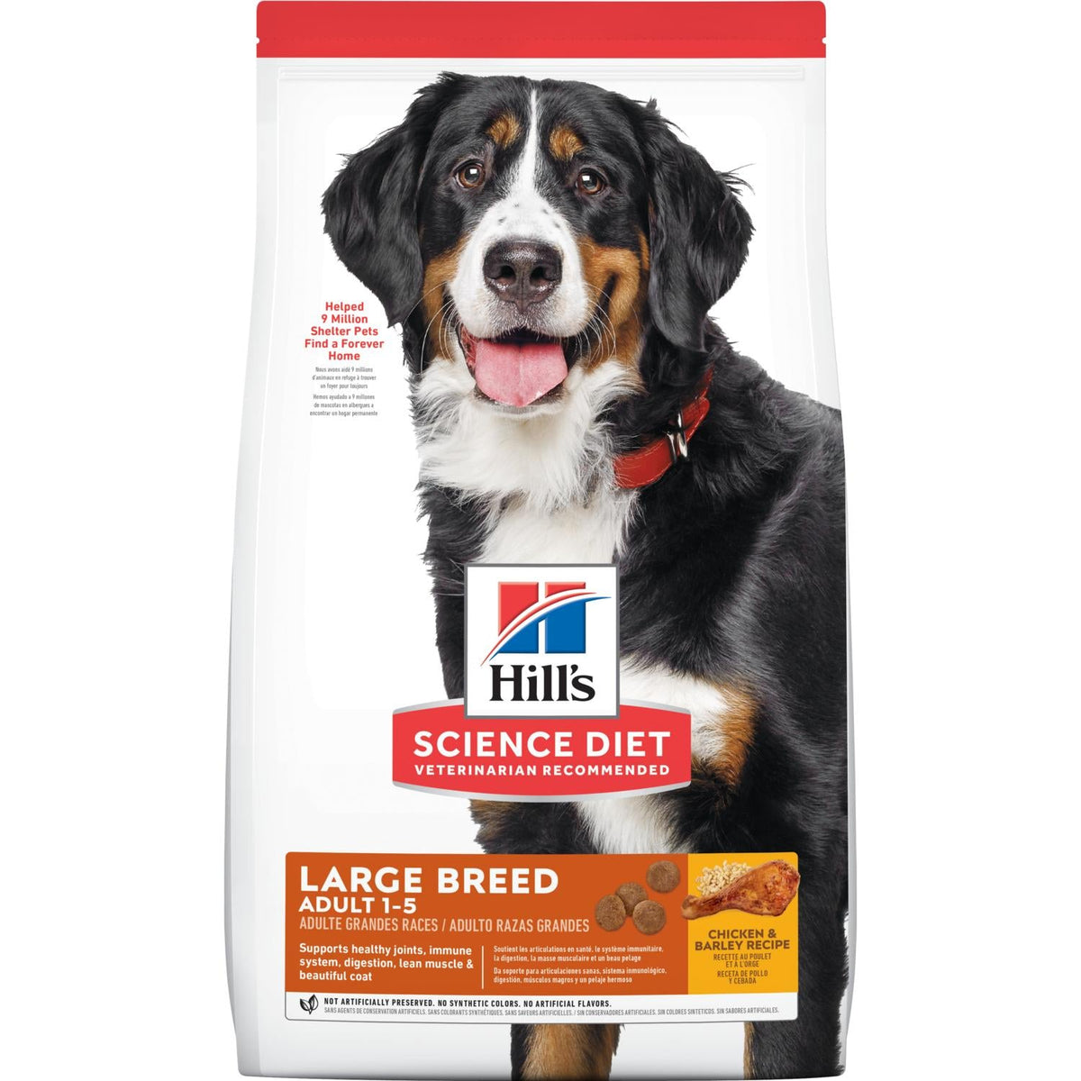 Hill's science diet dog food large hot sale breed puppy