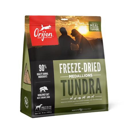 ORIJEN Tundra Freeze-Dried Medallions Dog Food