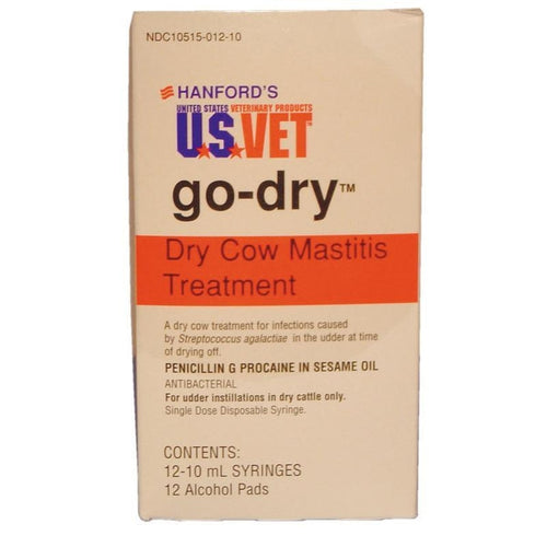 GO-DRY COW MASTITIS TREATMENT WITH SYRINGE