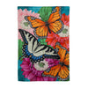 Evergreen Mother Monarch Suede House Flag