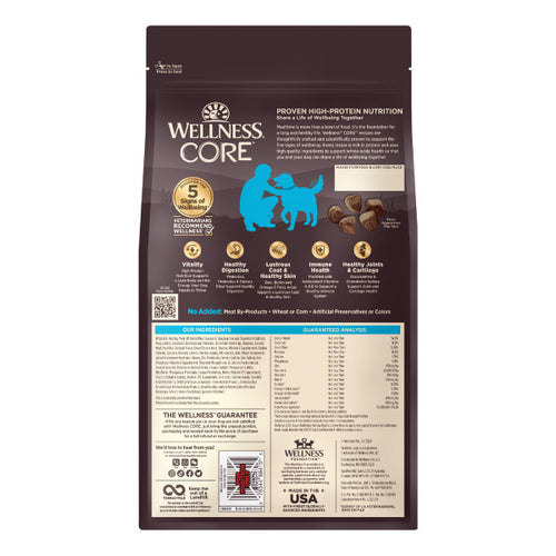 Wellness CORE Natural Grain Free Ocean Whitefish, Herring & Salmon Recipe Dry Dog Food