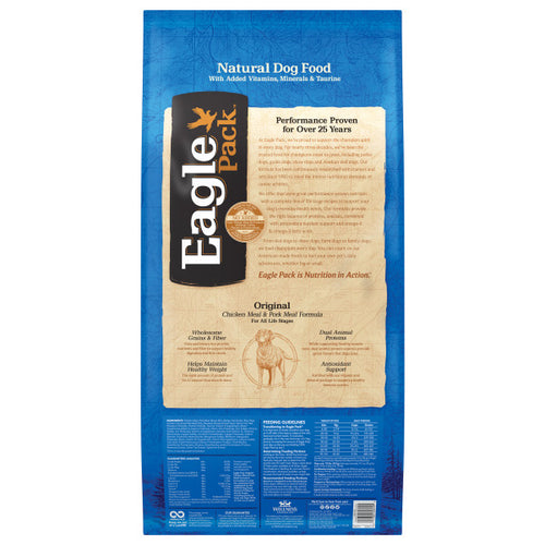 Eagle Pack Natural Chicken and Pork Meal Formula Dry Dog Food