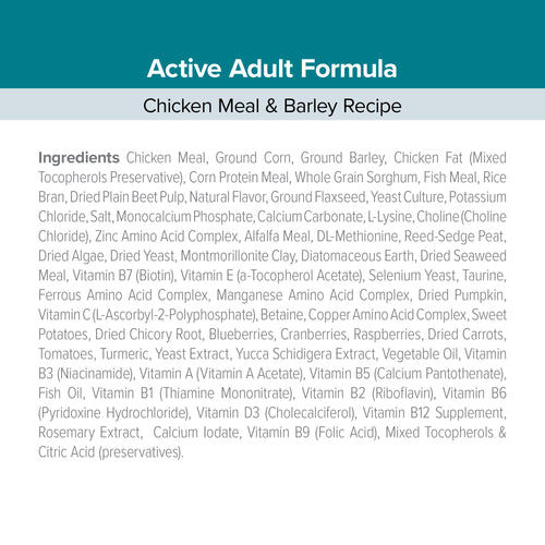 Kent Blue Seal EnTrust® Active Adult Formula Chicken Meal & Barley Recipe Dog Food