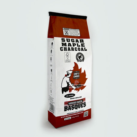 Basques Hardwood Charcoal  Sugar Maple Charcoal