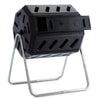FCMP Outdoor IM4000 43 Gallon Dual Chamber Tumbling Composter
