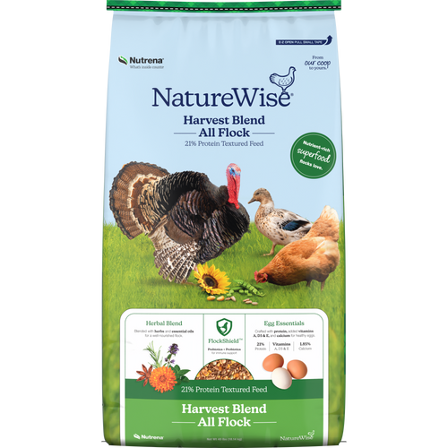 Nutrena® NatureWise® Harvest Blend All Flock 21% Protein Textured Feed