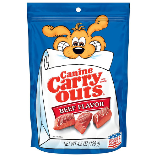 Canine Carry Outs Beef Flavor Dog Treats