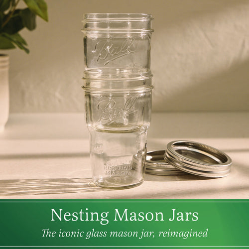 Ball® Wide Mouth Nesting Mason Jars & Lids