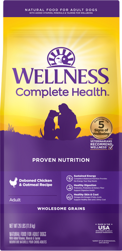 Wellness Complete Health Grained Deboned Chicken & Oatmeal  Dry Dog Food