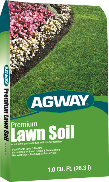 AGWAY PREMIUM LAWN SOIL 1 CU. FT.