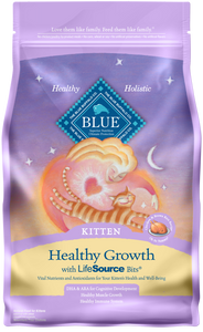 Blue buffalo healthy growth natural kitten dry 2024 cat food