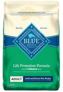 Blue buffalo lamb outlet and rice dog food