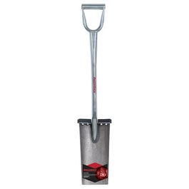 Drain Spade, Steel, D-Grip, 13-In.