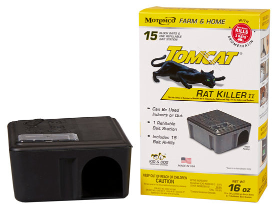 Motomco Tomcat Rat Killer II Refillable