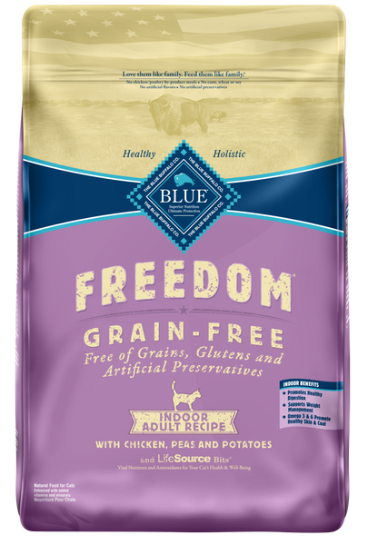 Blue Buffalo Freedom Grain Free Indoor Chicken Recipe Dry Cat Food