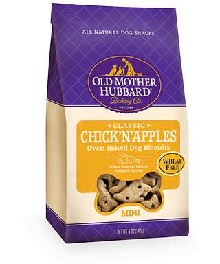 Old Mother Hubbard Crunchy Classic Natural Chick'N'Apples Mini Biscuits Dog Treats