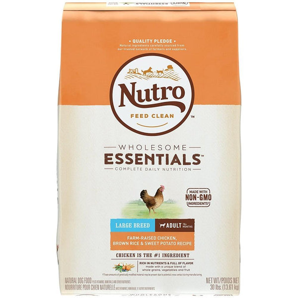 Nutro wholesome essentials 2025 dog food chicken