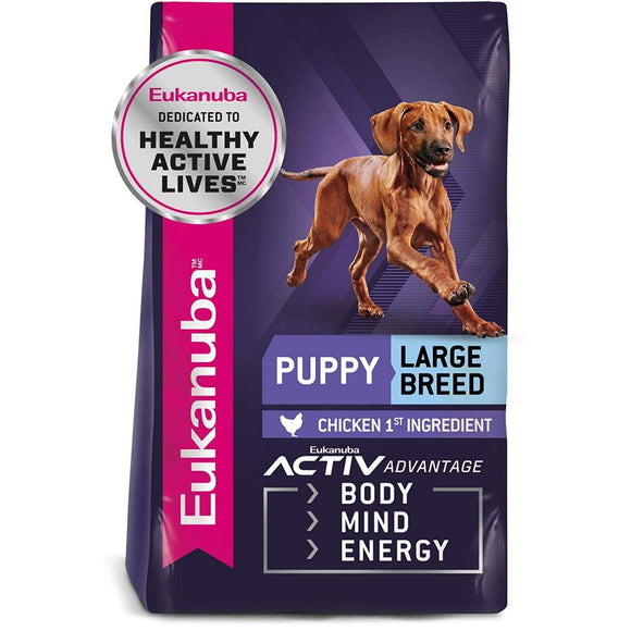 Eukanuba Large Breed Puppy Chicken Formula Dry Dog Food