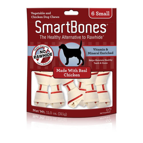 SmartBones Rawhide-Free Chicken Dog Treats