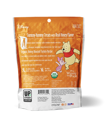 Phelps Pet Products Disney Table Scraps Organic Honey Roasted Turkey Recipe