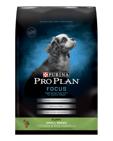 Purina small puppy sales food