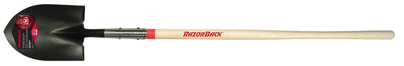 Razor-Back Round Point Shovel