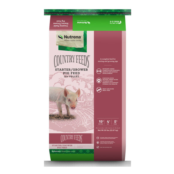 Nutrena® Country Feeds® Starter-Grower Pig Feed