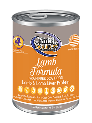 NutriSource® Lamb Grain Free Canned Dog Food