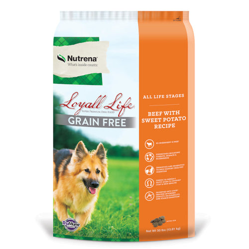 Nutrena® Loyall Life® Grain Free Beef with Sweet Potato Recipe