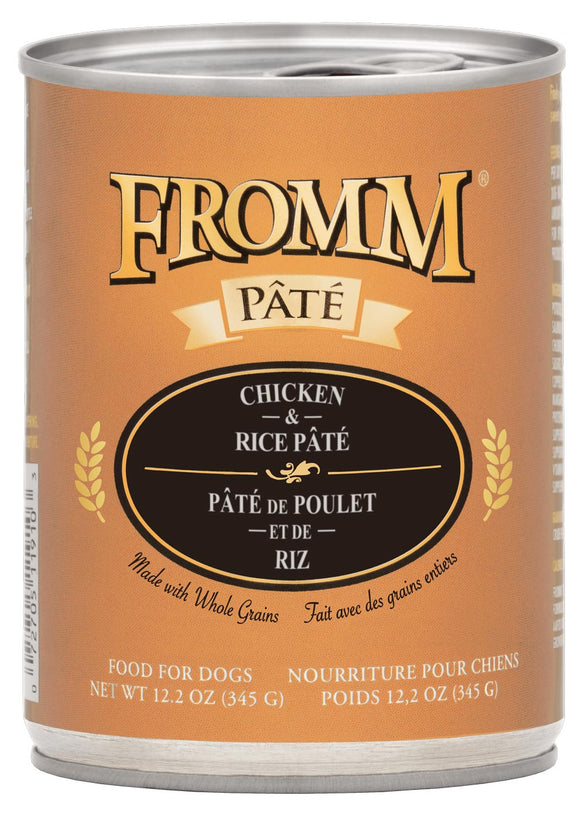 Fromm Chicken & Rice Pâté Dog Food