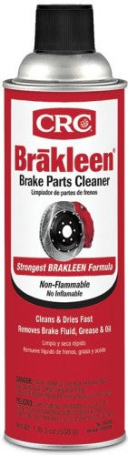 CRC Brakleen Brake Parts Cleaner, 19 oz
