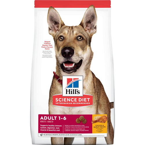 Hill s Science Diet Adult Chicken Barley Recipe Dog Food