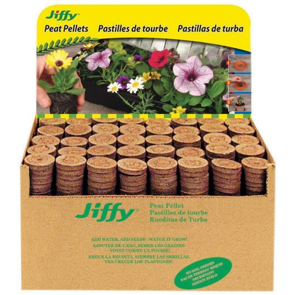 JIFFY-7 Plant Starter Pellets Display