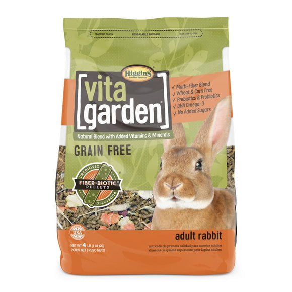 HIGGINS VITA GARDEN NATURAL BLEND ADULT RABBIT